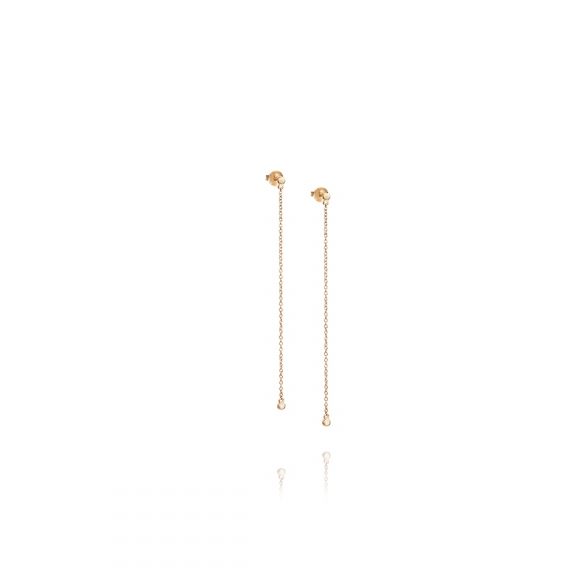 My First Diamond Earrings – Guld