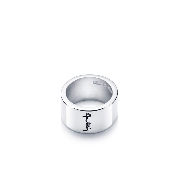 Wide & Signature Ring – Silver