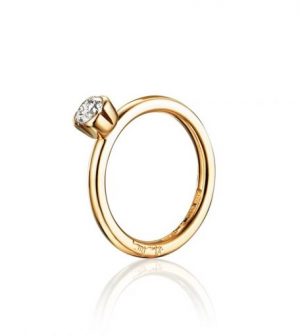 Love Bead Wedding Ring – 0.19 carat