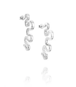 Don’t Judge Earrings – Silver