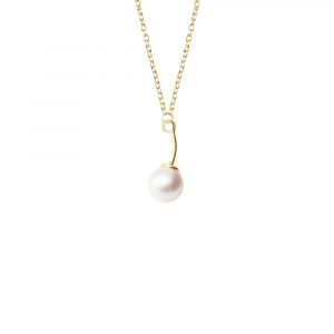 Le Pearl Single Necklace Gold