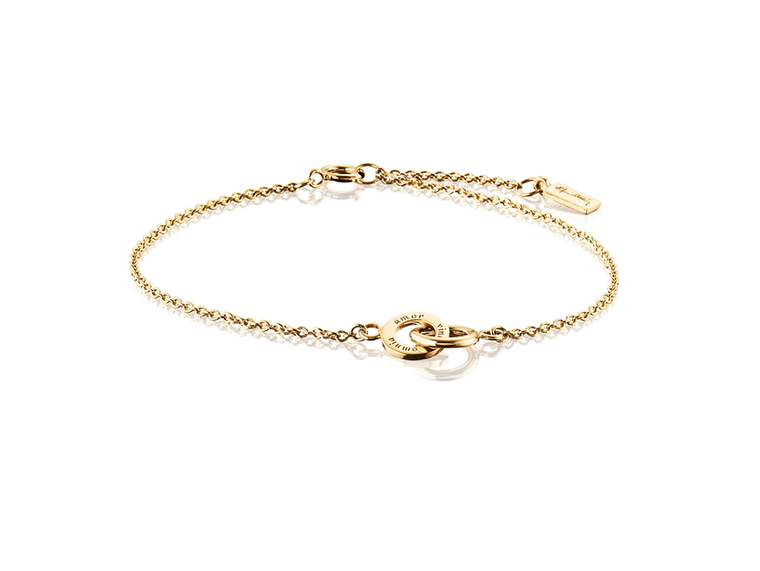 Mini Twosome Bracelet – Guld