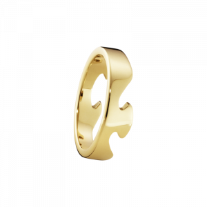 Fusion Ytterring – 18 Karat Gult Guld