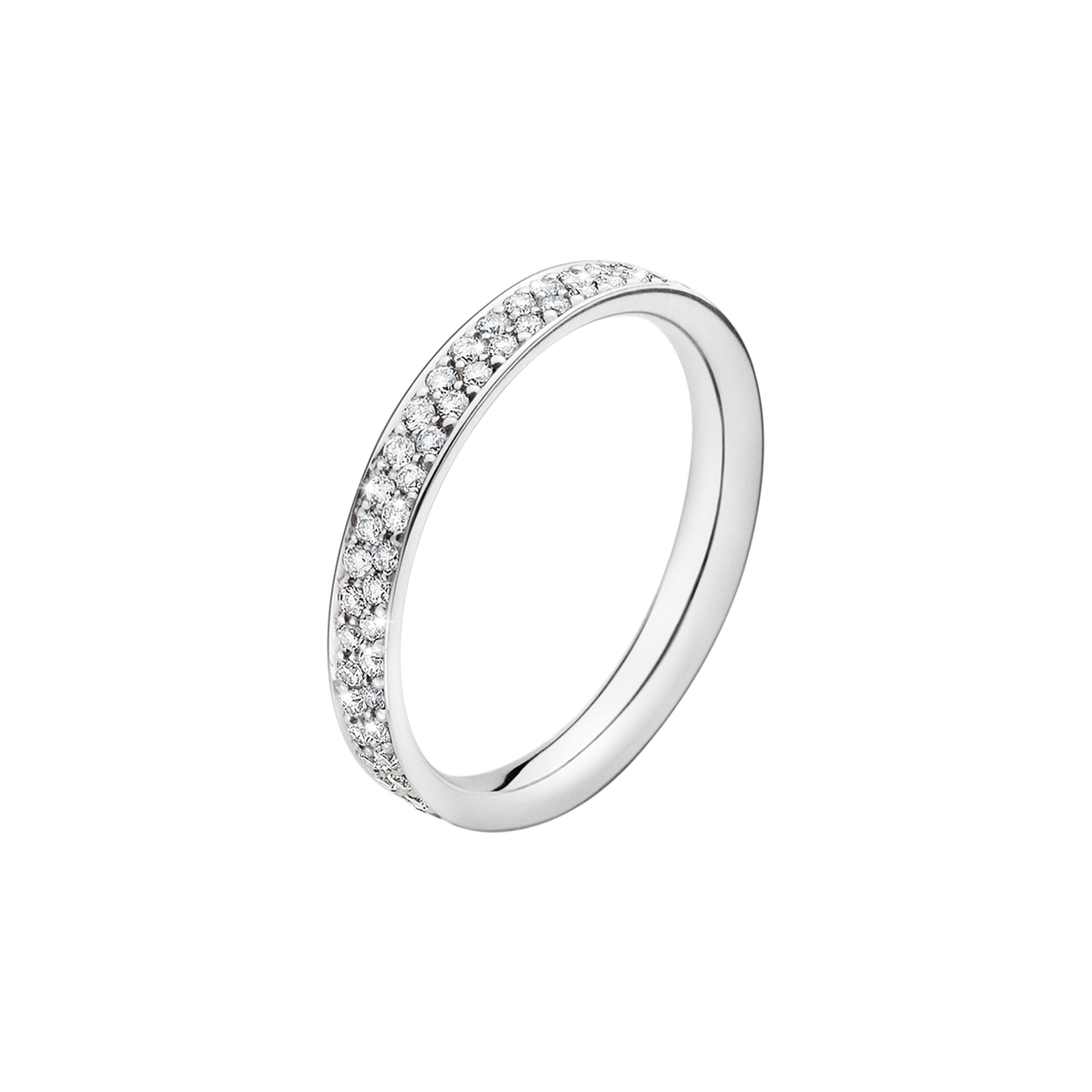 Magic Ring – 950 Platina med Pavéinfattade Briljanter