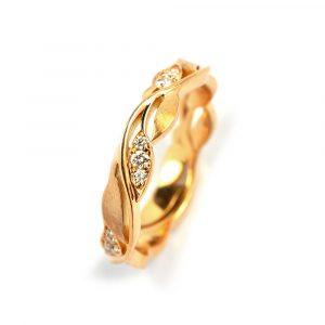 Leaf Wide Ring