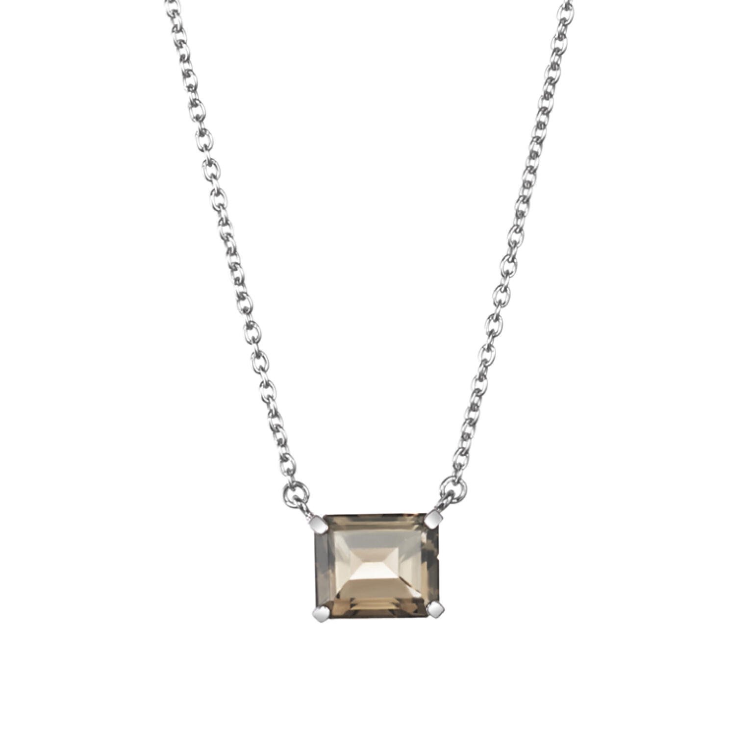 A Chocolate Dream Necklace – Silver