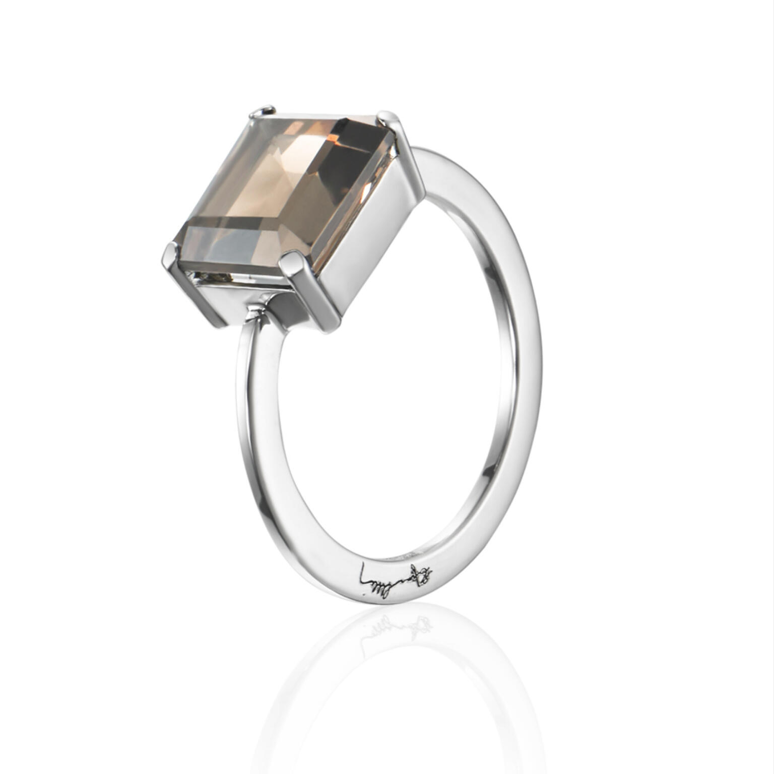 A Chocolate Dream Ring – Silver