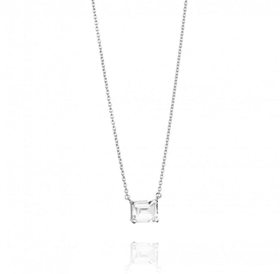 A Clear Dream Necklace-Silver