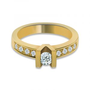 Les Pavés diamantring