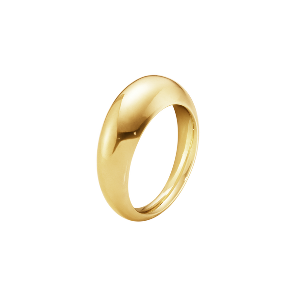 Curve Slim Ring 18k Rödguld