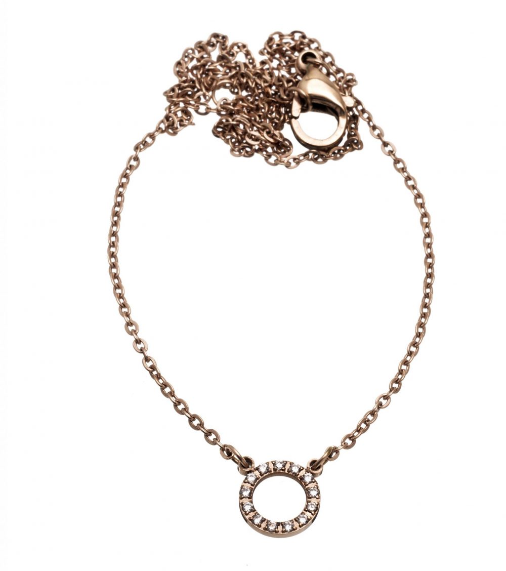 Edblad Glow Necklace Mini Rosegold