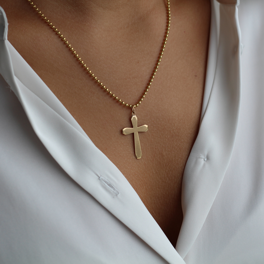 Guldkors 18k