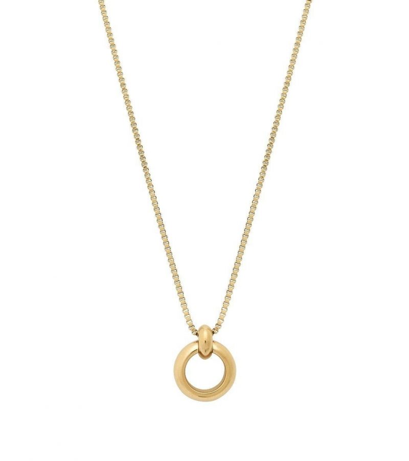 Enso Necklace Gold