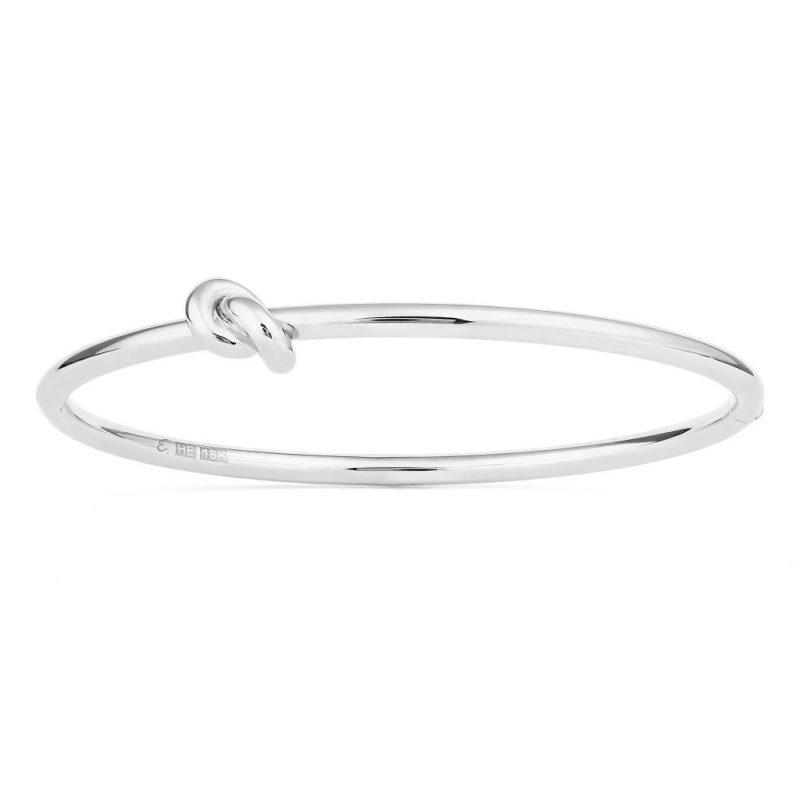 Absolutely Knot Armring Vitguld