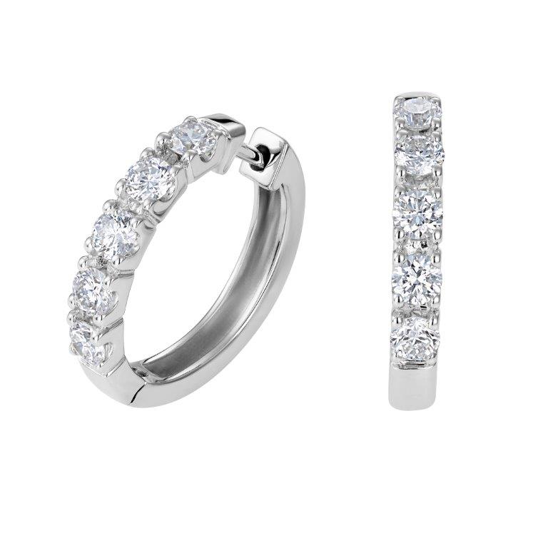 Diamond Hoops 0,98ct