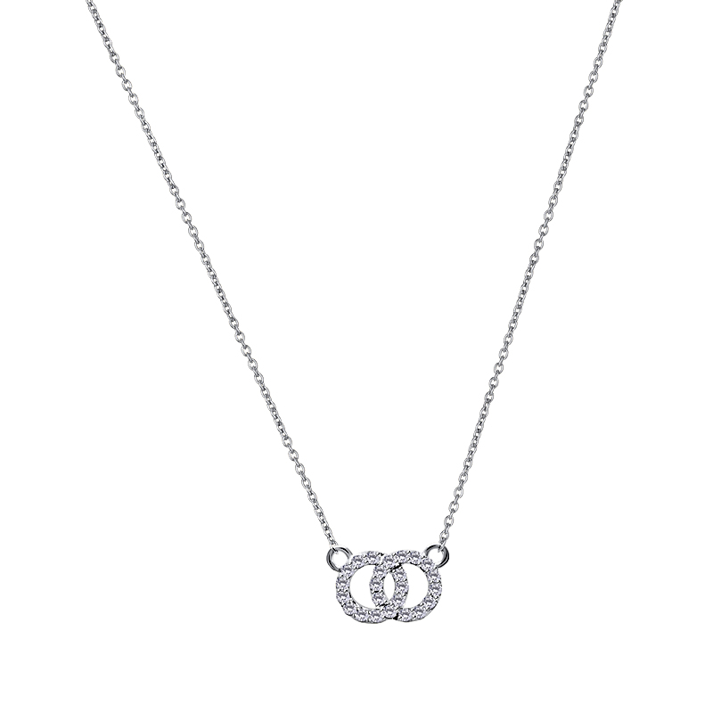 Eternity Necklace White Gold