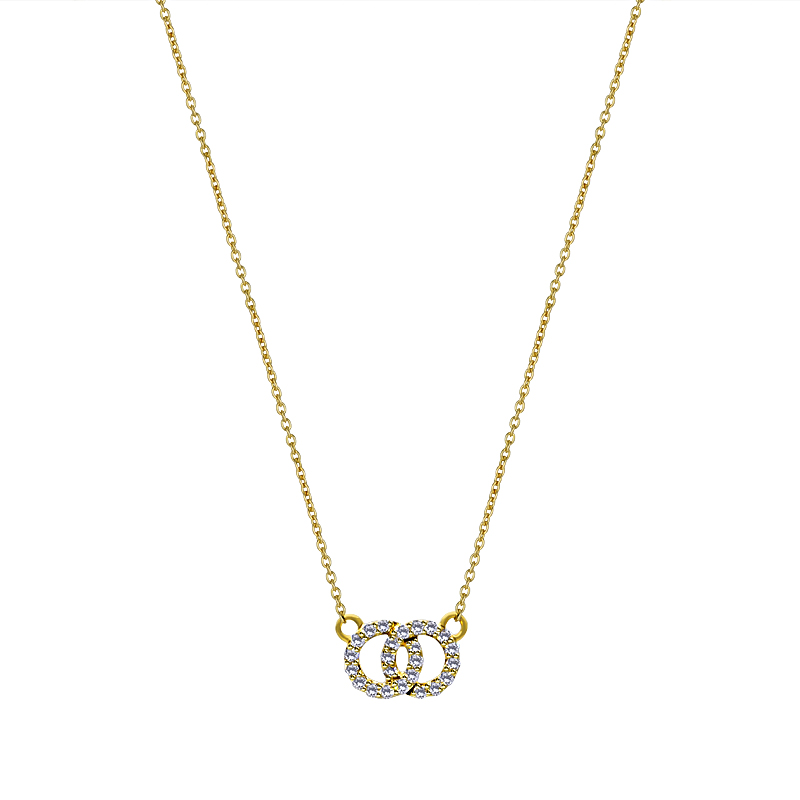 Eternity Necklace Gold