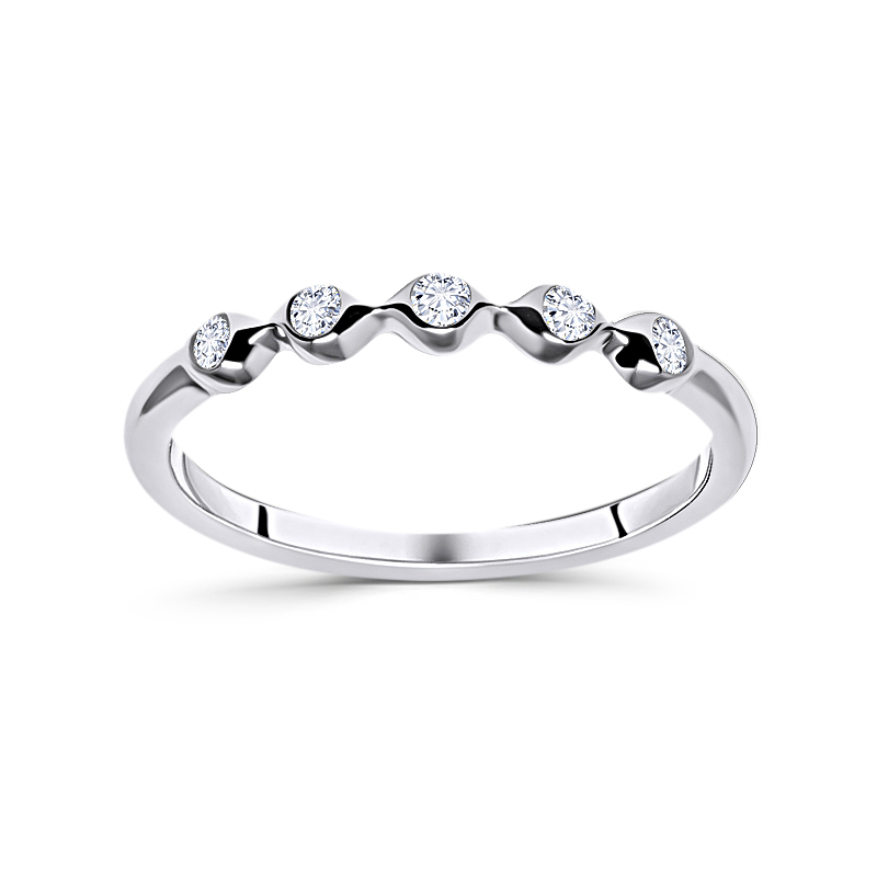 Poppy Ring White Gold