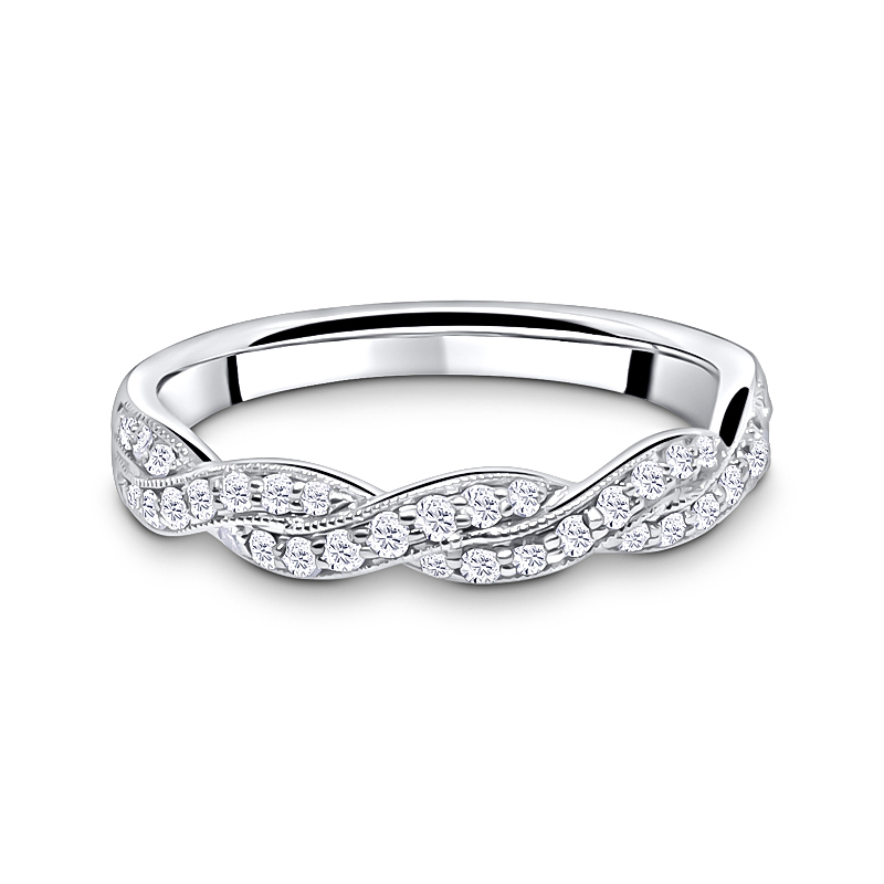Wired Diamond Ring