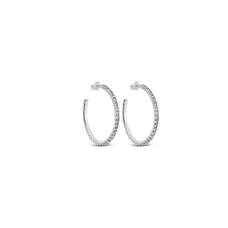 Silverhoops ”Sparkling Hoops L”