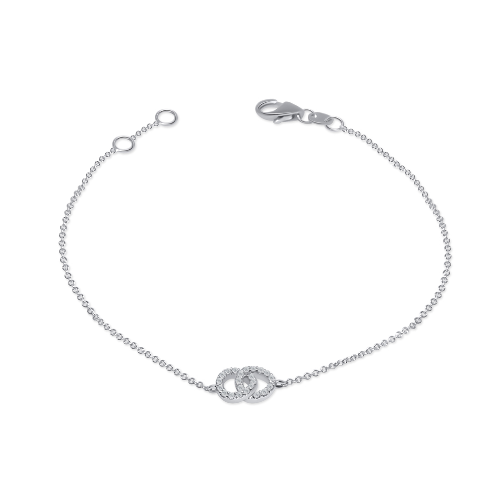 Eternity Bracelet White Gold