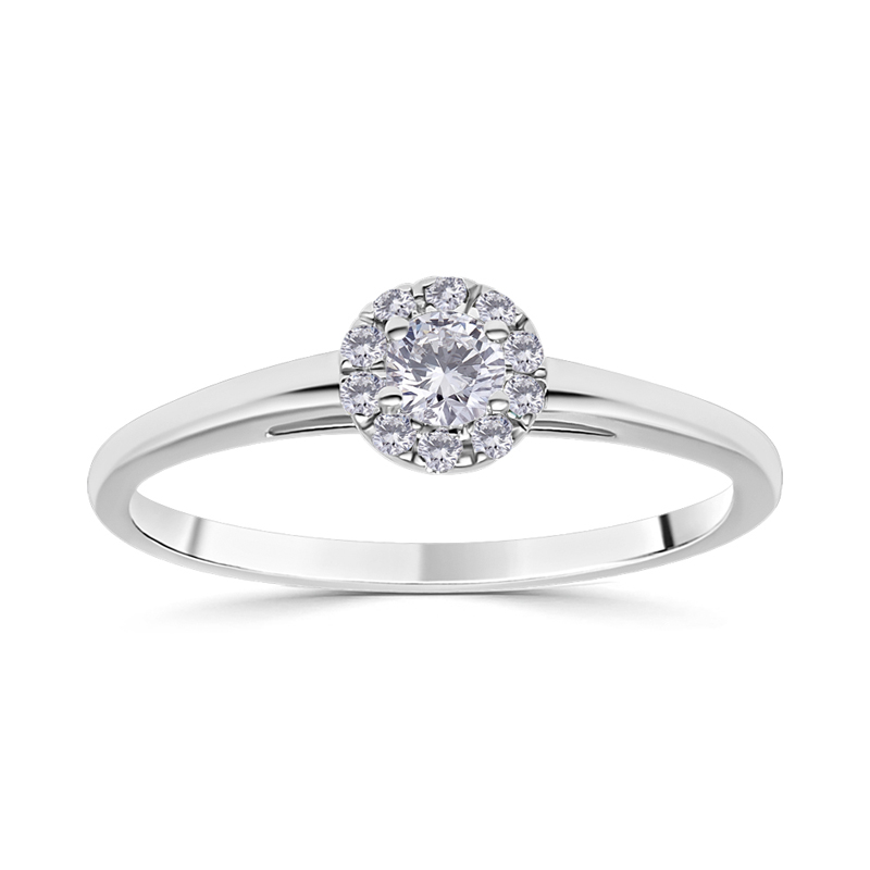 Gloria ring 0,18ct