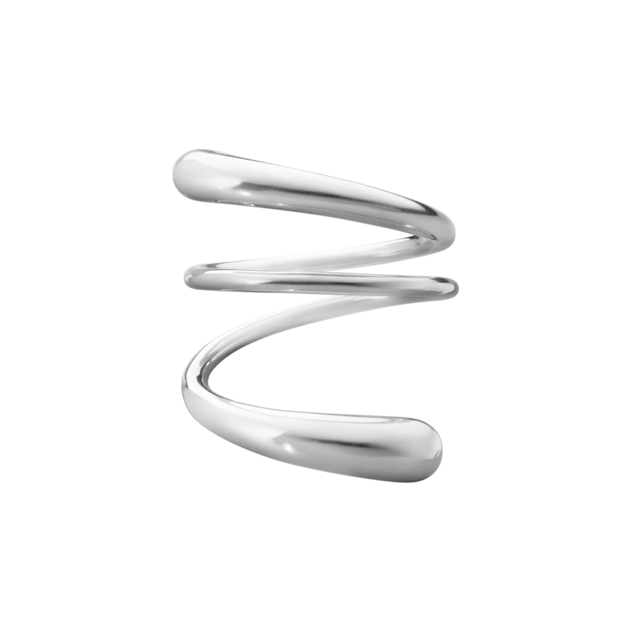 Mercy Twist Ring Silver