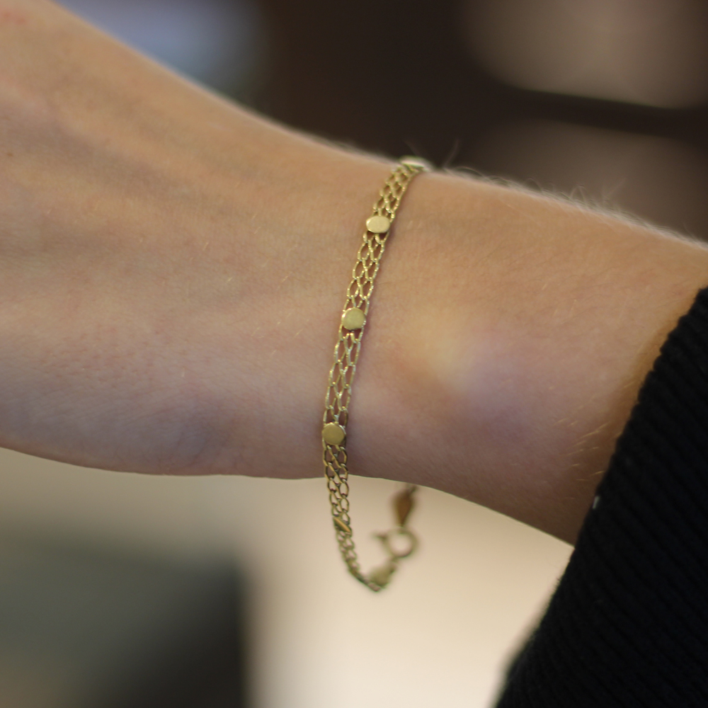 Guldarmband 18k