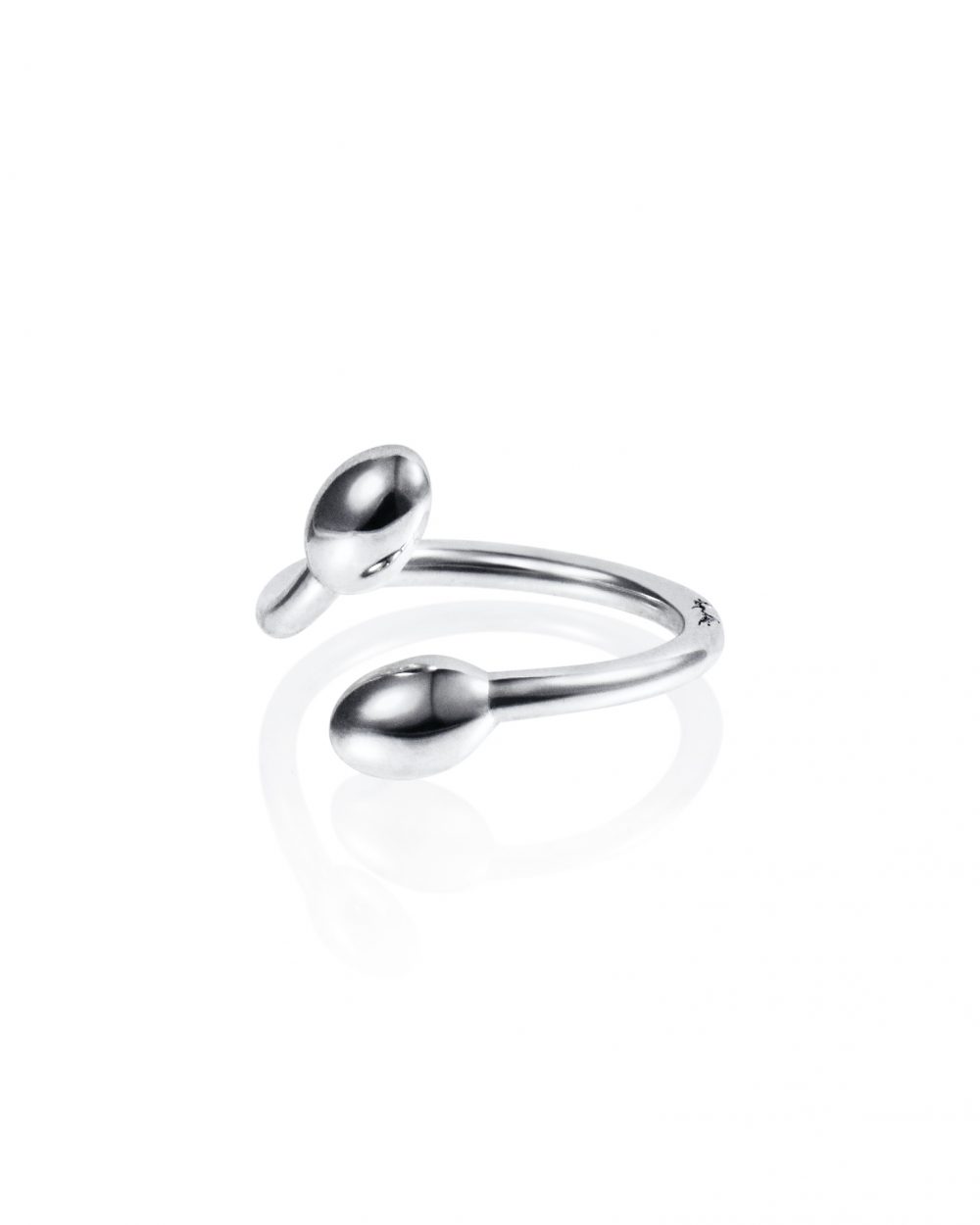 Love Bead Twin Ring