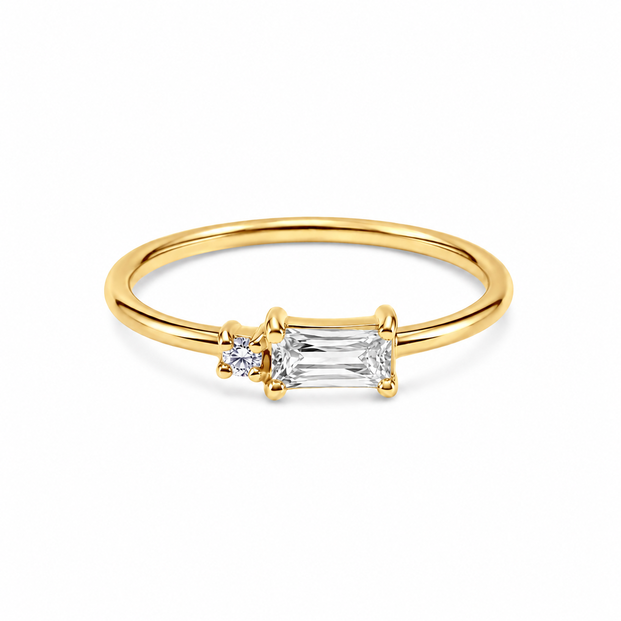 Elegant Duo Ring