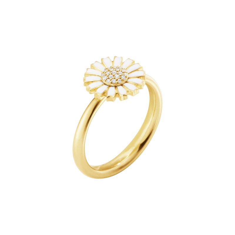 Daisy Ring Med Diamanter