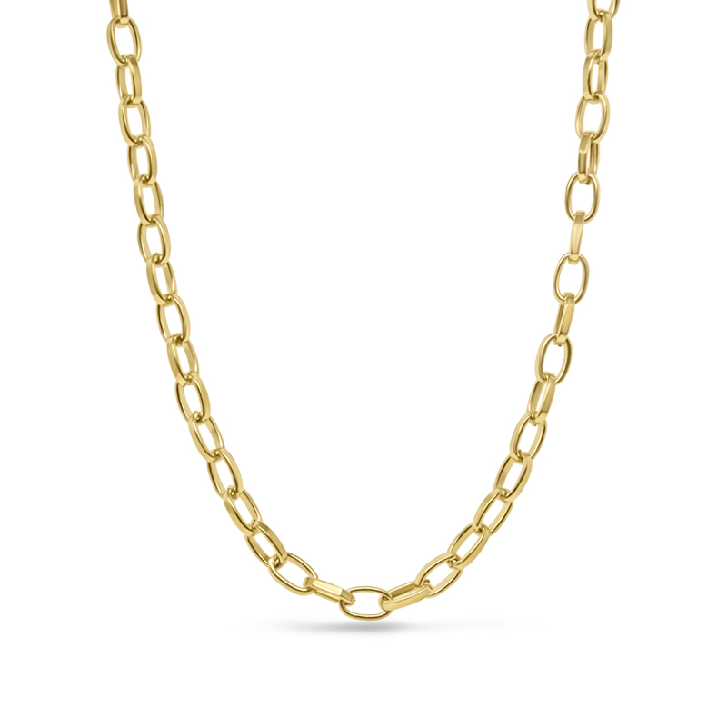 Oval Chain Necklace