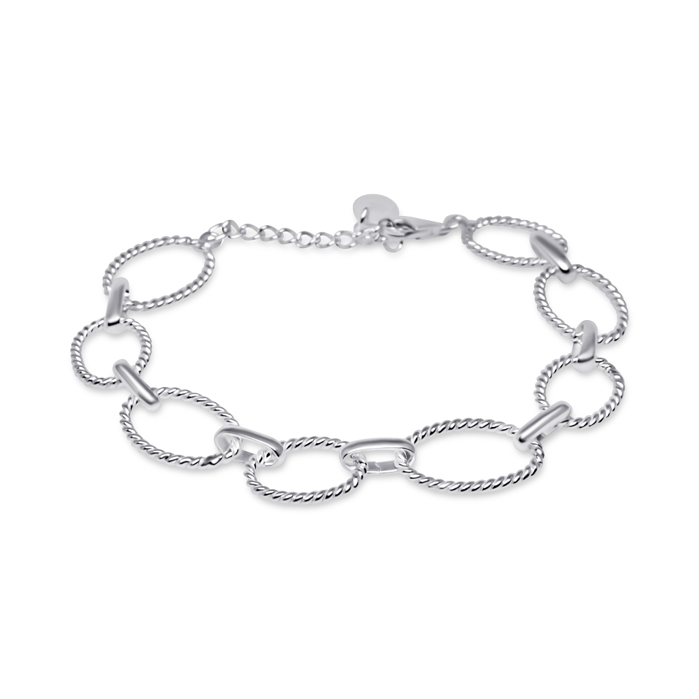 Oval Twisted Bracelet