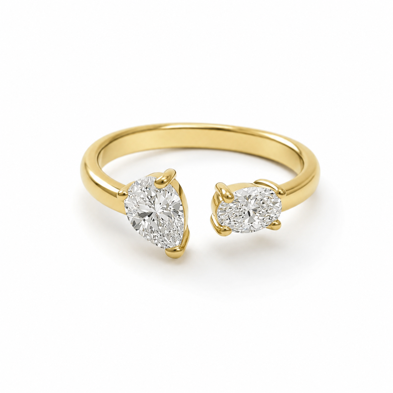 Duo Stone Ring
