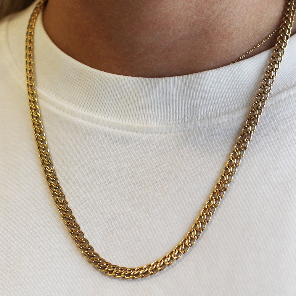 Guldhalsband 14k fantasi