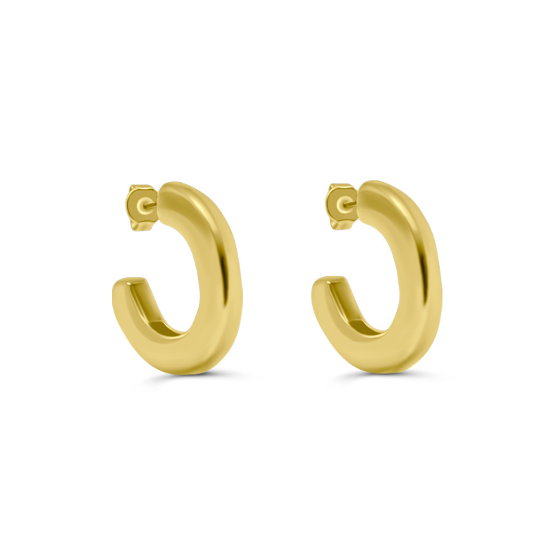 Sculpted Hoops