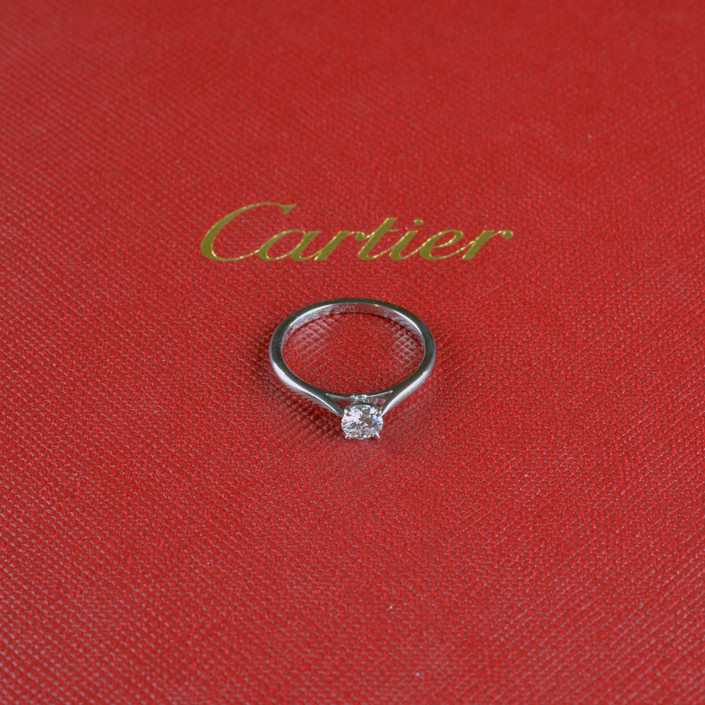 Cartier Solitaire Ring 0,33ct