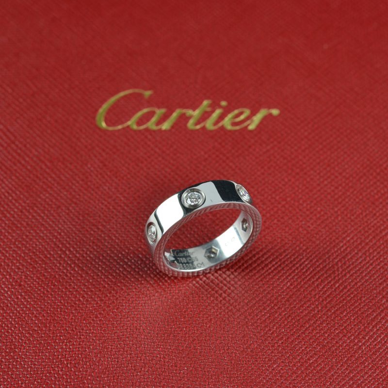 Cartier Love Ring 6 Diamonds