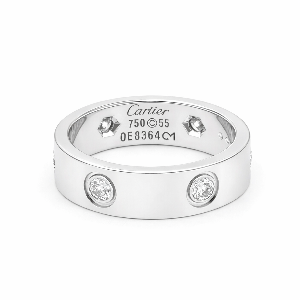 Cartier Love Ring 6 Diamonds
