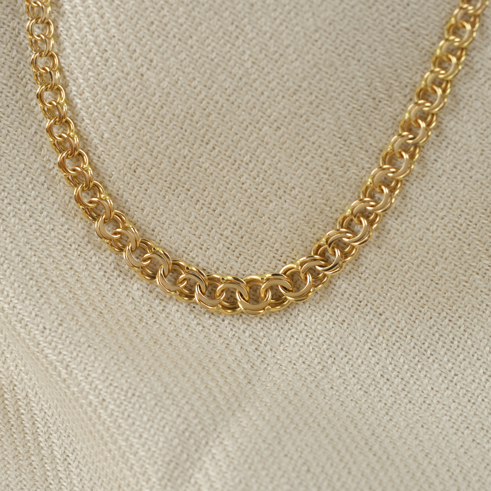 Guldhalsband Bismarck 18k guld