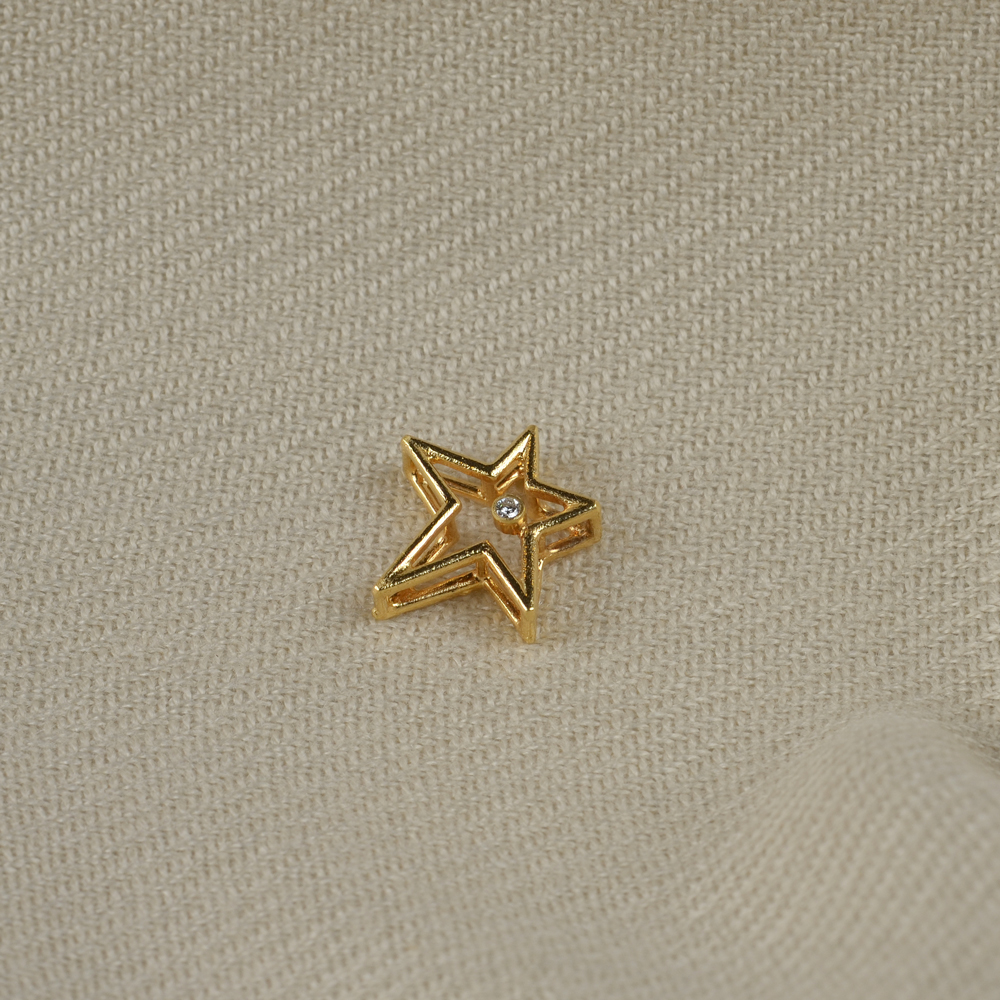 Hänge 18k guld och diamant