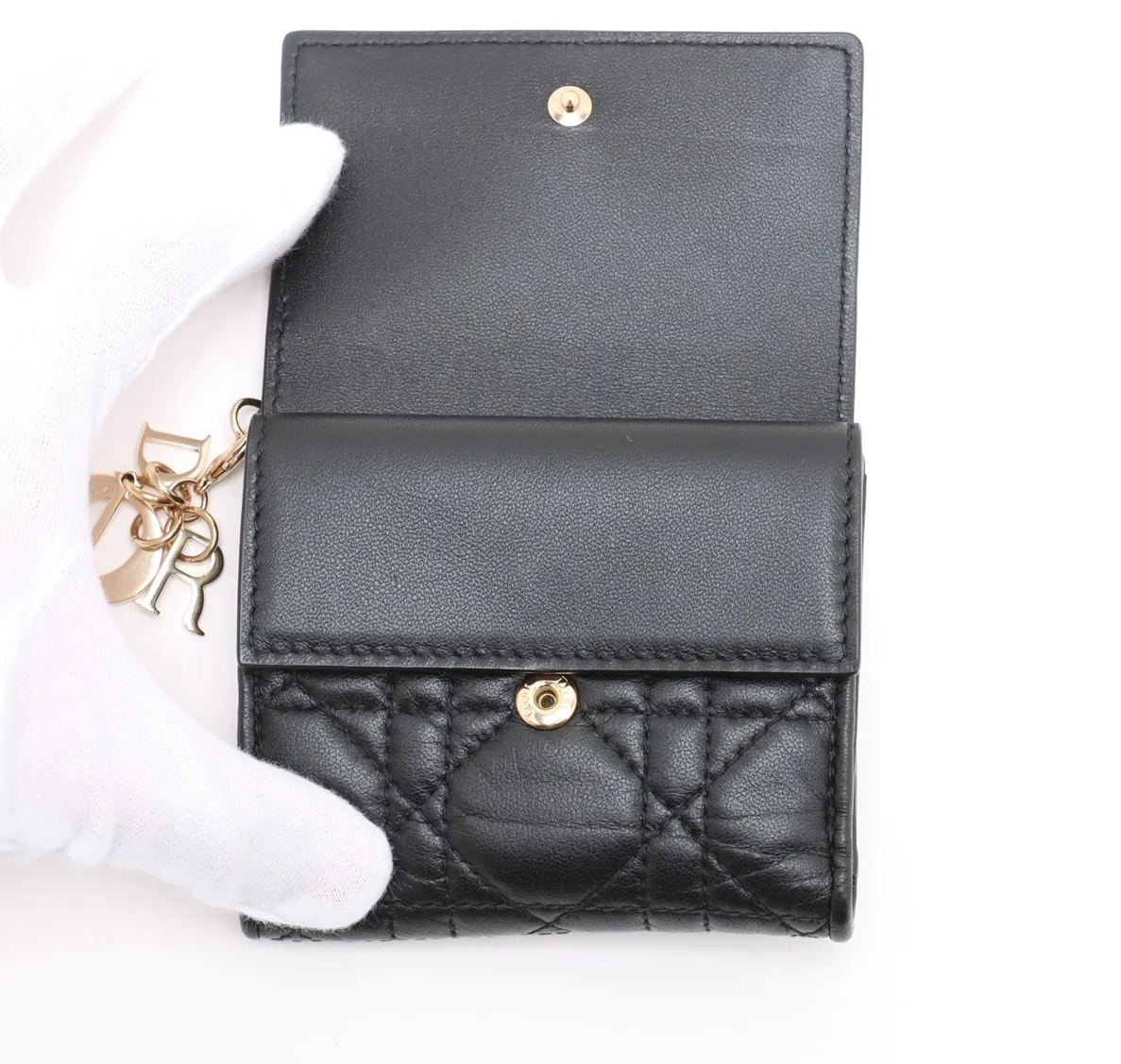 Dior lady lotus wallet 3