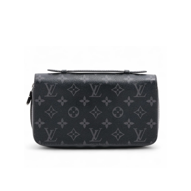 Louis Vuitton Monogram Eclipse Zippy Wallet XL Black