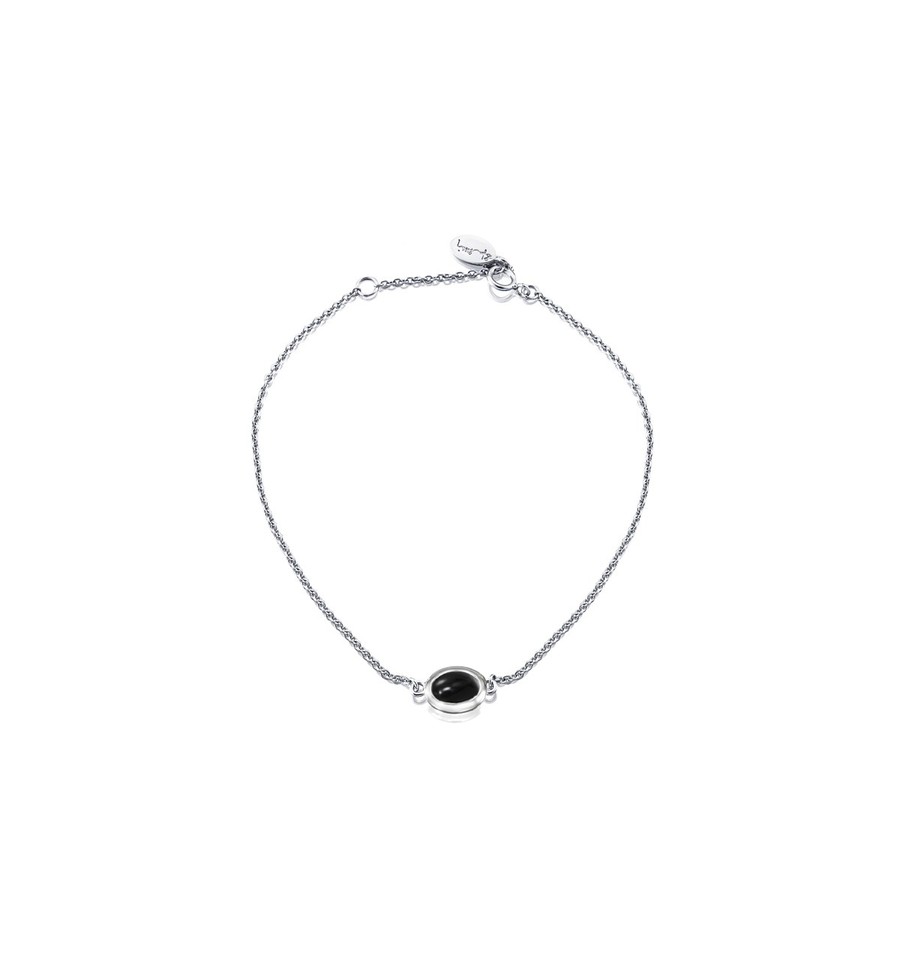 Love Bead Bracelet Onyx