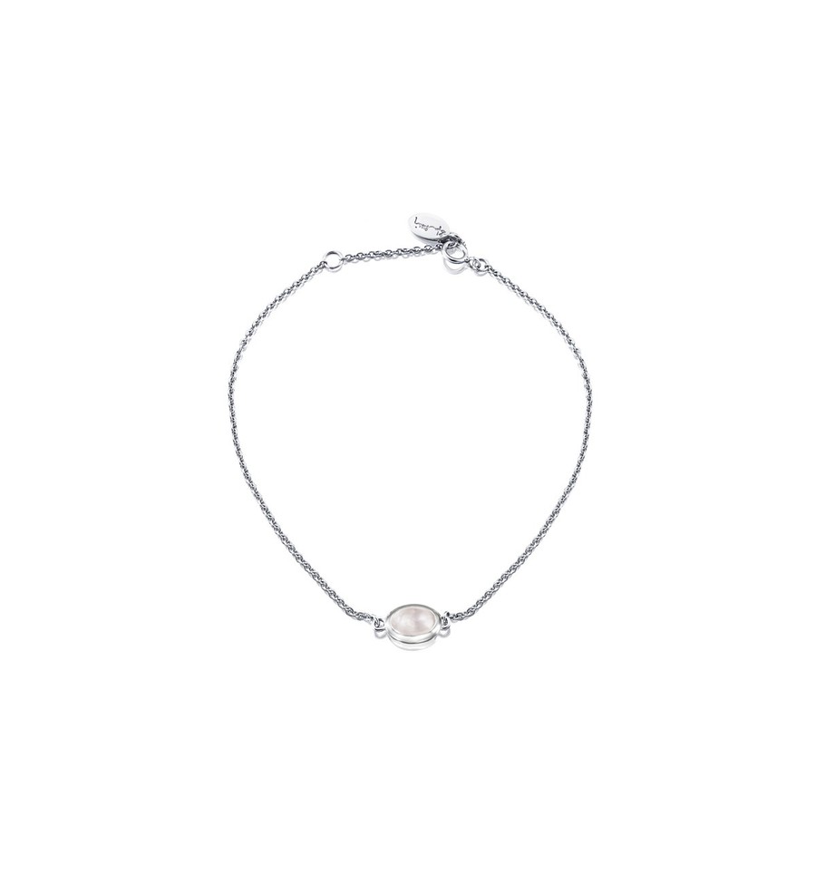 Love Bead Bracelet Rose Quartz