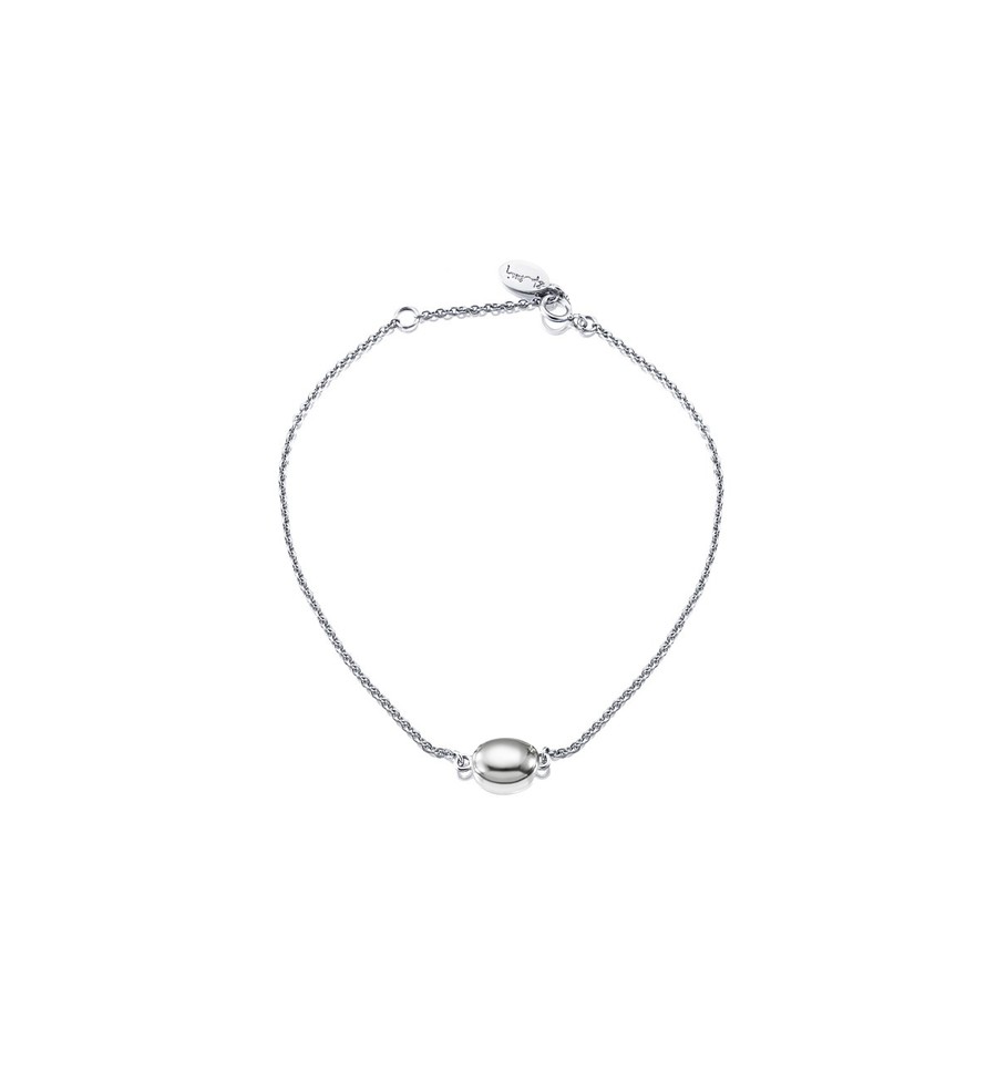 Love Bead Bracelet Silver