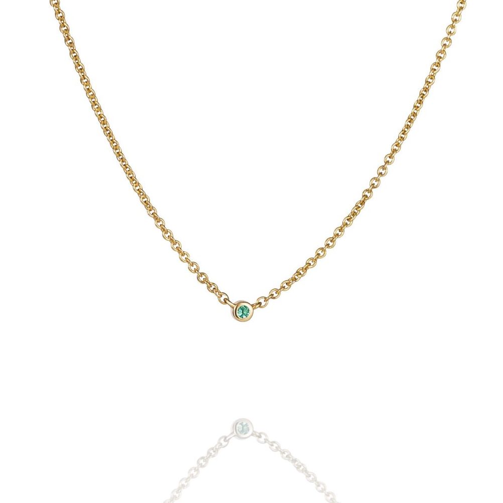 Micro Blink Necklace - Green Emerald _10-108-01897_v2_RGB
