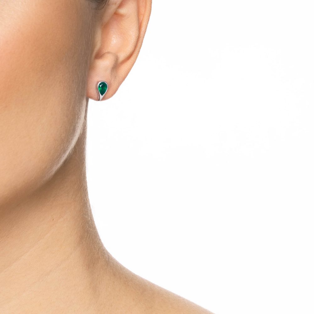 Sparkle-Of-Life-Single-Ear-Green-silver-efva-attling_12-100-02440_4