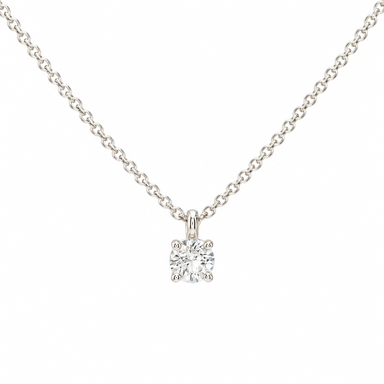 Tiffany & Co solitaire neck